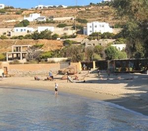 Paros beaches, delfini beach paros